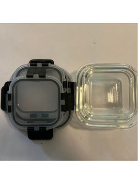 Glass food containers with lids #lunchbox #glassware
Set of four